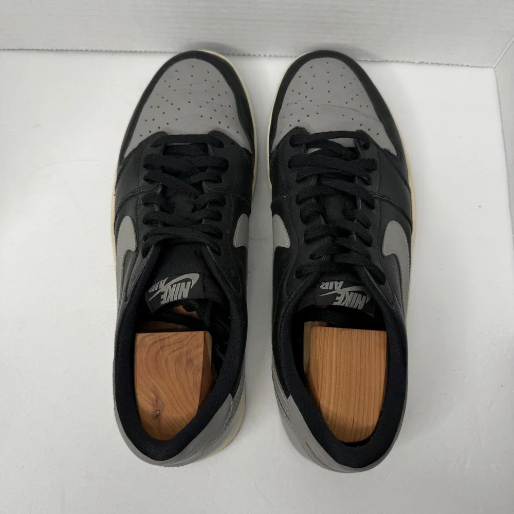 Nike Jordan 1 Retro Low OG 'Shadow' Mens 14 Black Grey 705329-003 2015